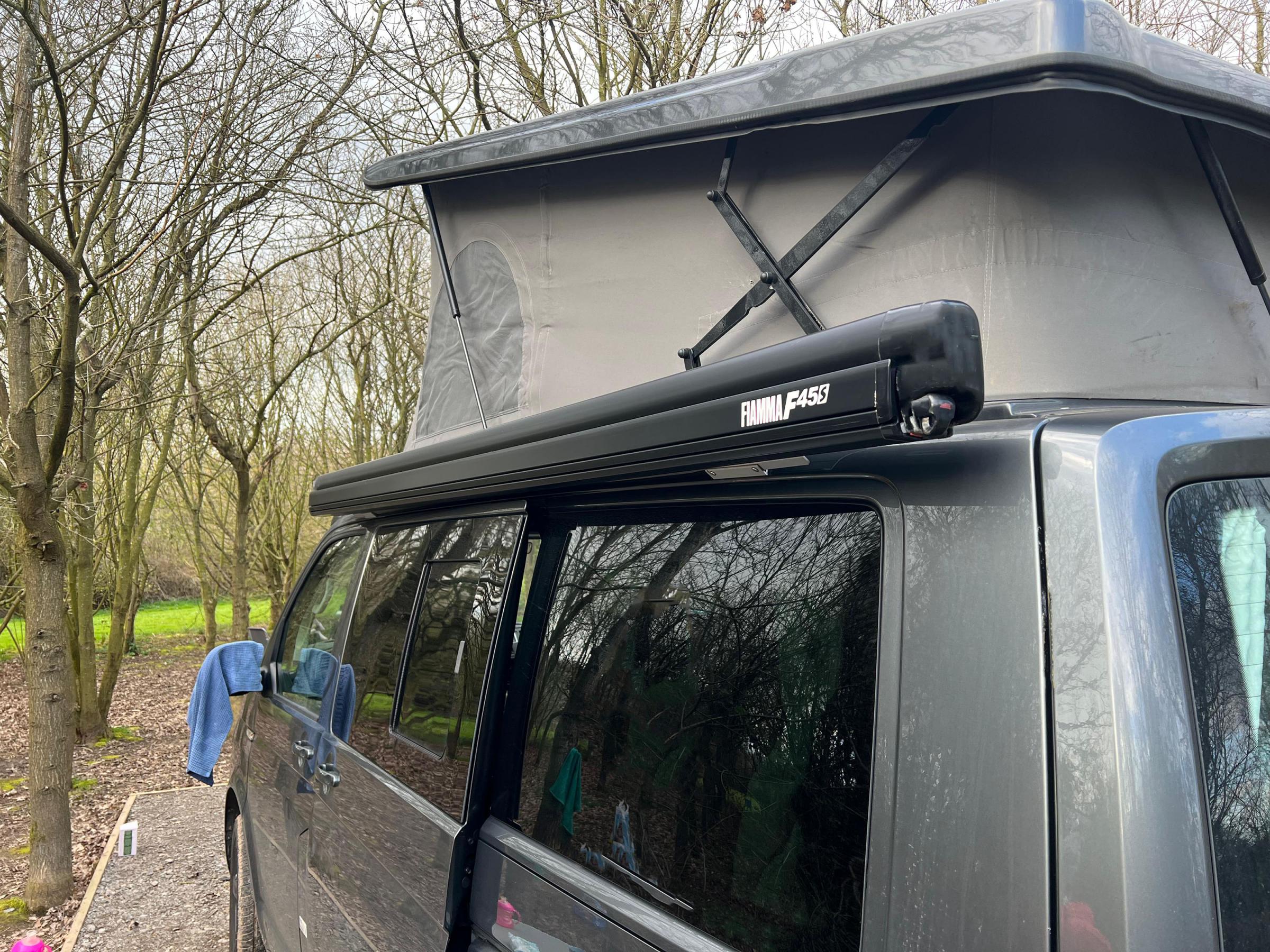 Woodland Campervan Pitch amongst the trees - view 4