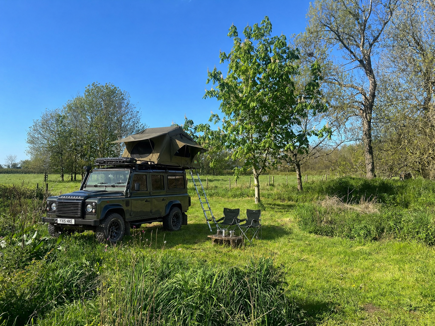 Field View Campervan Pitch - view 3