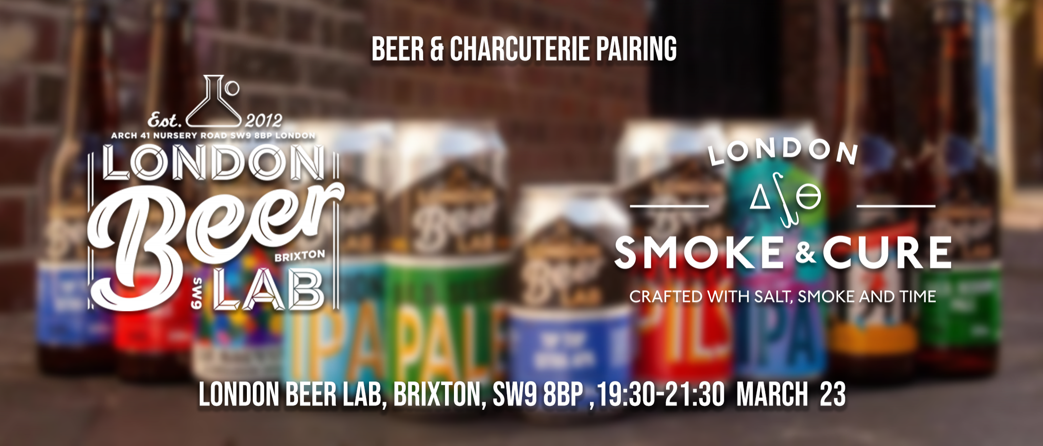 Beer & Meat Tasting with London Smoke & Cure
